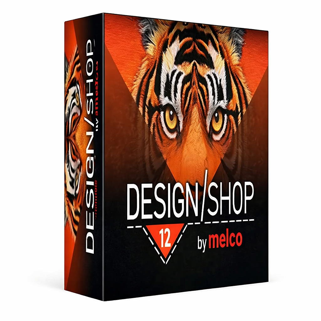 Melco DesignShop V12 Editor – Embroidery Editing & Lettering Software